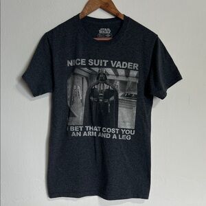 Star Wars Dark Gray Vader Graphic Tee
